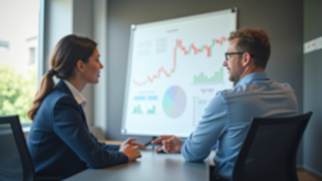 Mentor expliquant les stratégies de trading à un apprenant